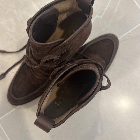 Ralph Lauren suede leather booties - Picture 5 of 5